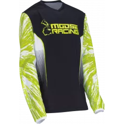 Παιδική μπλούζα motocross MOOSE RACING AGROID HI-VIZ/BLACK Παιδική μπλούζα motocross MOOSE RACING AGROID HI-VIZ/BLACK