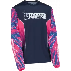 Παιδική μπλούζα motocross MOOSE RACING AGROID PINK/BLACK/BLUE Παιδική μπλούζα motocross MOOSE RACING AGROID PINK/BLACK/BLUE