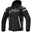 Μπουφάν μηχανής ALPINESTARS Zaca Waterproof ΜΑΥΡΟ/ΑΣΠΡΟ thumb