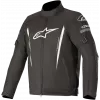 Μπουφάν μηχανής ALPINESTARS Gunner v2 Waterproof ΜΑΥΡΟ/ΑΣΠΡΟ