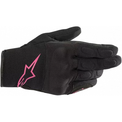Γυναικεία γάντια μηχανής ALPINESTARS S-MAX DRYSTAR BLACK/PINK