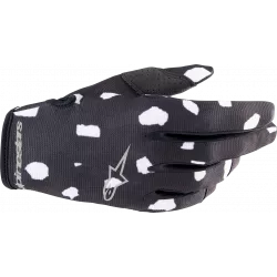 Γάντια μηχανής motocross ALPINESTARS RADAR BLACK/WHITE Γάντια μηχανής motocross ALPINESTARS RADAR BLACK/WHITE