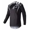 Μπλούζα μηχανής motocross Alpinestars Fluid Narin BLACK/WHT
