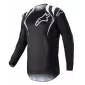 Μπλούζα μηχανής motocross Alpinestars Fluid Narin BLACK/WHT thumb
