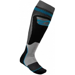 Ισοθερμικές κάλτσες ALPINESTARS MX PLUS1 BLACK/CYAN Ισοθερμικές κάλτσες ALPINESTARS MX PLUS1 BLACK/CYAN