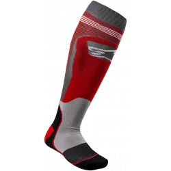 Ισοθερμικές κάλτσες ALPINESTARS MX PLUS1 RED/GRAY Ισοθερμικές κάλτσες ALPINESTARS MX PLUS1 RED/GRAY