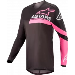Γυναικεία μπλούζα motocross ALPINESTARS Stella Fluid Chase S21 BLACK/PINK Γυναικεία μπλούζα motocross ALPINESTARS Stella Fluid Chase S21 BLACK/PINK