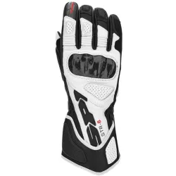 Δερμάτινα γάντια μηχανής SPIDI STR-6 Black/White Δερμάτινα γάντια μηχανής SPIDI STR-6 Black/White