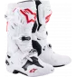 Μπότες μηχανής motocross ALPINESTARS Tech 10 Supervented ΑΣΠΡΟ/ΚΟΚΚΙΝΟ thumb