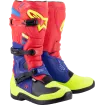 Μπότες μηχανής motocross ALPINESTARS TECH 3 ΚΟΚΚΙΝΟ/ΜΠΛΕ/ΚΙΤΡΙΝΟ thumb