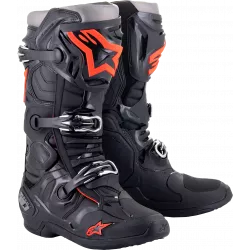Μπότες μηχανής motocross ALPINESTARS TECH 10 BK/RD/FLUO Μπότες μηχανής motocross ALPINESTARS TECH 10 BK/RD/FLUO
