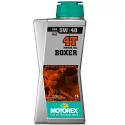 Λάδι μηχανής MOTOREX BOXER 4T SAE 5W/40 MA2 - 1 λίτρο Λάδι μηχανής MOTOREX BOXER 4T SAE 5W/40 MA2 - 1 λίτρο