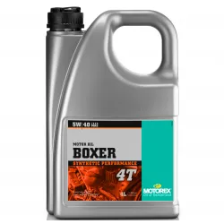 Λάδι μηχανής MOTOREX BOXER 4T SAE 5W/40 MA2 - 4 λίτρα Λάδι μηχανής MOTOREX BOXER 4T SAE 5W/40 MA2 - 4 λίτρα