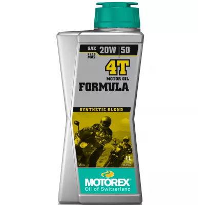 Λάδι μηχανής MOTOREX FORMULA 4T SAE 20W/50 HD MA2 - 1 λίτρο