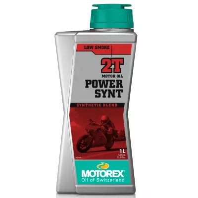 Λάδι μηχανής MOTOREX POWER SYNT 2T - 1 λίτρο
