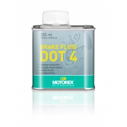 Υγρό φρένων μηχανής MOTOREX Brake Fluid DOT 4 250 ml Υγρό φρένων μηχανής MOTOREX Brake Fluid DOT 4 250 ml