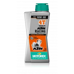 Λάδι μηχανής MOTOREX KTM Racing 4T 20W/60 Λάδι μηχανής MOTOREX KTM Racing 4T 20W/60