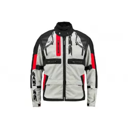 Μπουφάν μηχανής SPIDI CROSSMASTER Ice/Red