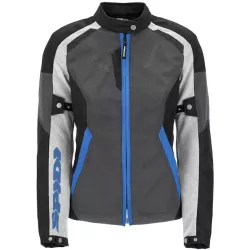 Γυναικείο μπουφάν μηχανής SPIDI TEK NET Gray/White/Provence