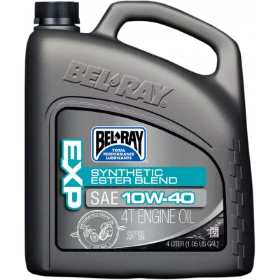 Λάδι μηχανής BEL-RAY EXP Synthetic Ester Blend 4T 10W-40 4L