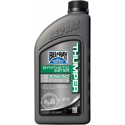 Λάδι μηχανής BEL-RAY THUMPER Racing Works Synthetic Ester 4T 10W-50 1L