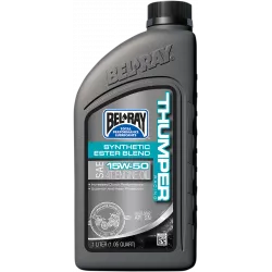 Λάδι μηχανής BEL-RAY THUMPER RACING Synthetic Ester Blend T4 15W-50 1L Λάδι μηχανής BEL-RAY THUMPER RACING Synthetic Ester Blend T4 15W-50 1L