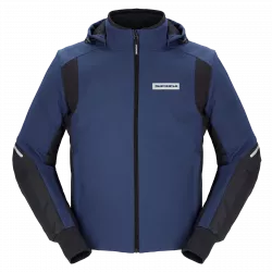 Μπουφάν μηχανής SPIDI Hoodie Armor H2Out ΜΑΥΡΟ/ΜΠΛΕ Μπουφάν μηχανής SPIDI Hoodie Armor H2Out ΜΑΥΡΟ/ΜΠΛΕ