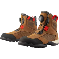 Μπότες μηχανής ICON STORMHAWK BROWN Μπότες μηχανής ICON STORMHAWK BROWN