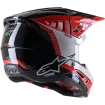 Κράνος μηχανής motocross ALPINESTARS SM5 BEAM BLACK/GRAY/RED Κράνος μηχανής motocross ALPINESTARS SM5 BEAM BLACK/GRAY/RED thumb