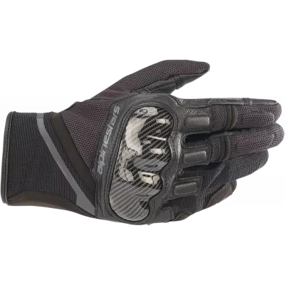 Γάντια μηχανής ALPINESTARS CHROME BLACK/TAR GRAY