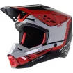 Κράνος μηχανής motocross ALPINESTARS SM5 BEAM BLACK/GRAY/RED Κράνος μηχανής motocross ALPINESTARS SM5 BEAM BLACK/GRAY/RED thumb