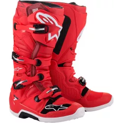 Μπότες μηχανής ALPINESTARS TECH 7 RED Μπότες μηχανής ALPINESTARS TECH 7 RED