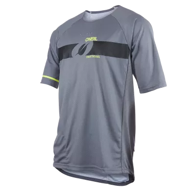 Κοντομάνικο ποδηλασίας O'NEAL PIN IT V.22 GRAY/NEON YELLOW Κοντομάνικο ποδηλασίας O'NEAL PIN IT V.22 GRAY/NEON YELLOW