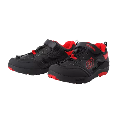 Παπούτσια ποδηλασίας O'NEAL TRAVERSE FLAT BLACK/RED