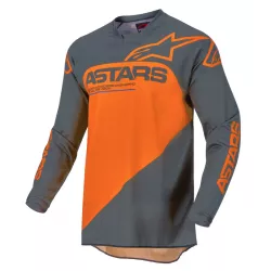 Μπλούζα motocross ALPINESTARS RACER SUPERMATIC S21 ANTHRACITE/ORANGE Μπλούζα motocross ALPINESTARS RACER SUPERMATIC S21 ANTHRACITE/ORANGE