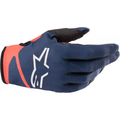 Γάντια μηχανής motocross ALPINESTARS RADAR BLUE/RED Γάντια μηχανής motocross ALPINESTARS RADAR BLUE/RED