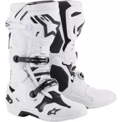 Μπότες μηχανής motocross ALPINESTARS TECH 10 WHITE Μπότες μηχανής motocross ALPINESTARS TECH 10 WHITE