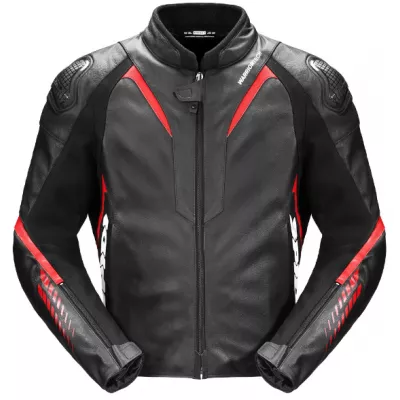 Δερμάτινο μπουφάν μηχανής SPIDI NKD-1 Red