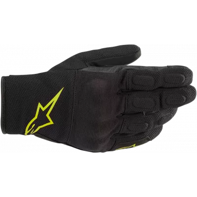 Γάντια μηχανής ALPINESTARS S-MAX DRYSTAR ΜΑΥΡΟ/ΚΙΤΡΙΝΟ