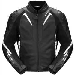 Δερμάτινο μπουφάν μηχανής SPIDI NKD-1 Black/White Δερμάτινο μπουφάν μηχανής SPIDI NKD-1 Black/White