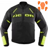 Μπουφάν μηχανής ICON CONTRA2 LEATHER HI-VIZ