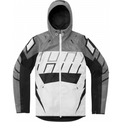 Μπουφάν μηχανής ICON AIRFORM RETRO ΓΚΡΙ Μπουφάν μηχανής ICON AIRFORM RETRO ΓΚΡΙ