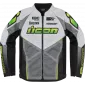 Μπουφάν μηχανής ICON HOOLIGAN ULTRABOLT HI-VIZ thumb