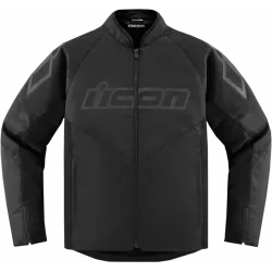Μπουφάν μηχανής ICON HOOLIGAN CE - ΜΑΥΡΟ Μπουφάν μηχανής ICON HOOLIGAN CE - ΜΑΥΡΟ