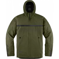 Μπουφάν μηχανής ICON PDX3 CE - OLIVE Μπουφάν μηχανής ICON PDX3 CE - OLIVE