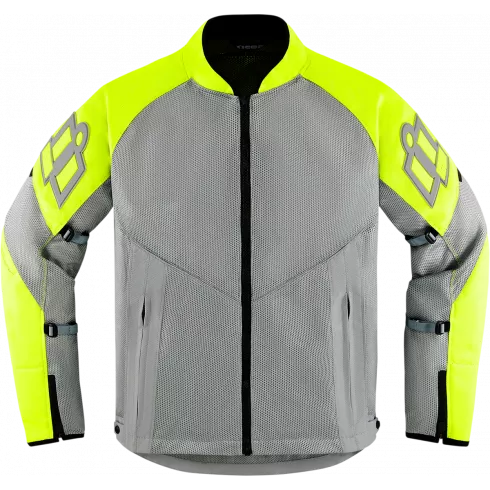 Μπουφάν μηχανής ICON MESH AF HI-VIZ Μπουφάν μηχανής ICON MESH AF HI-VIZ