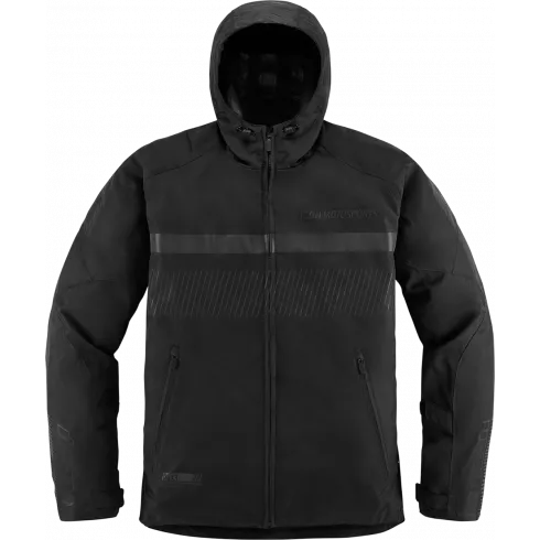 Μπουφάν μηχανής ICON PDX3 CE - ΜΑΥΡΟ Μπουφάν μηχανής ICON PDX3 CE - ΜΑΥΡΟ