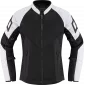 Γυναικείο μπουφάν μηχανής ICON MESH AF WHITE thumb