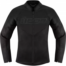 Γυναικείο μπουφάν μηχανής ICON HOOLIGAN CE BLACK