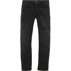 Παντελόνι μηχανής ICON UPARMOR JEANS - BLACK Παντελόνι μηχανής ICON UPARMOR JEANS - BLACK